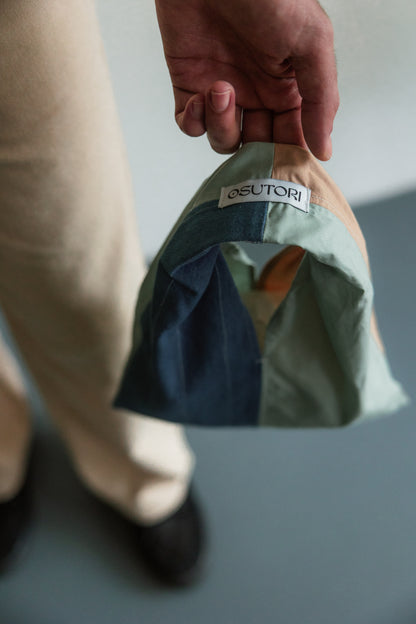 Mini draagtas van gerecycled materiaal