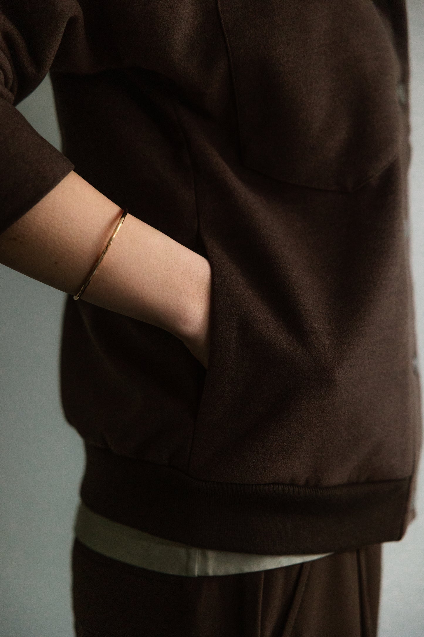 Jas met dubbele kraag