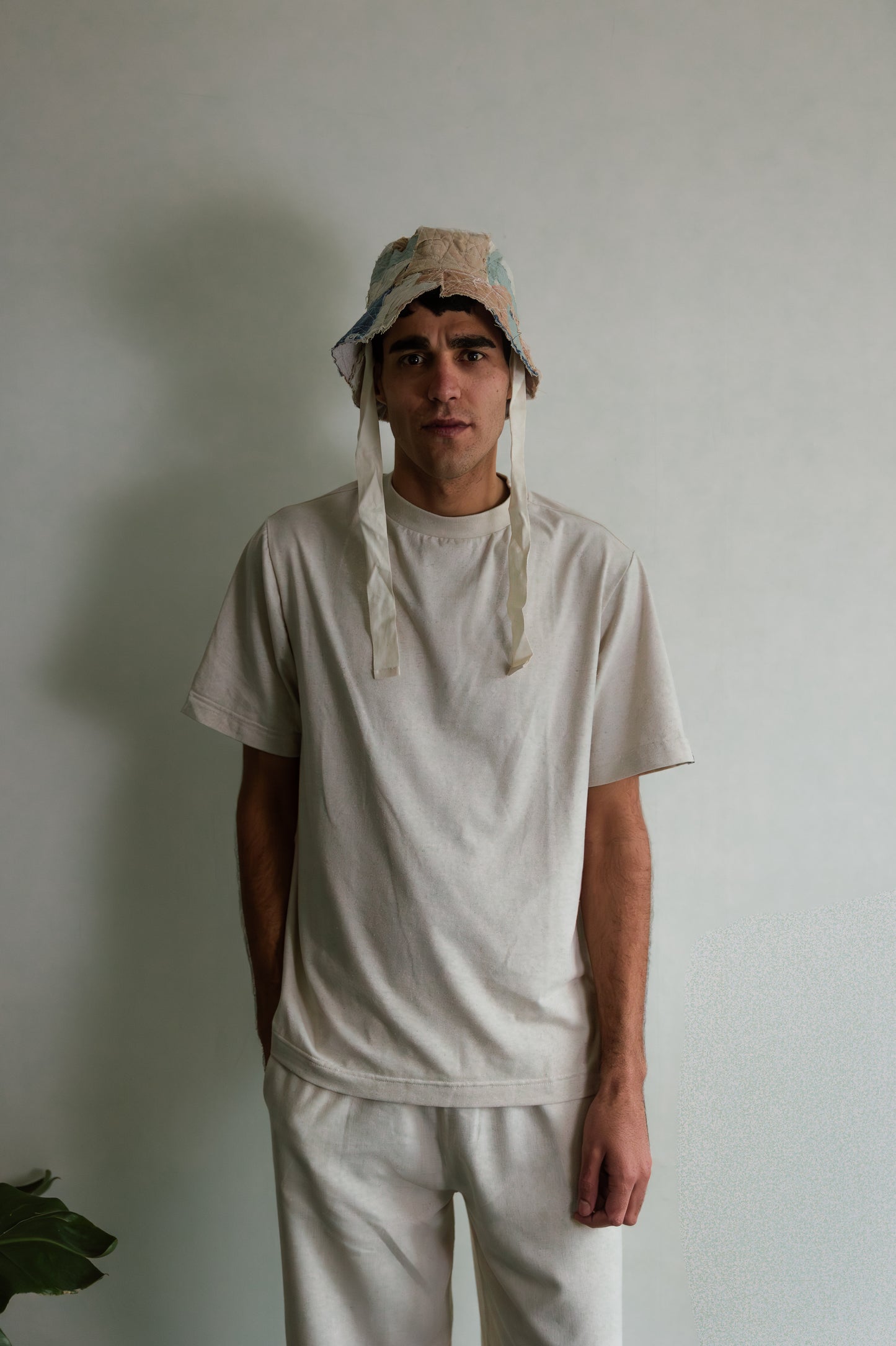 Zonnehoed van gerecycled materiaal