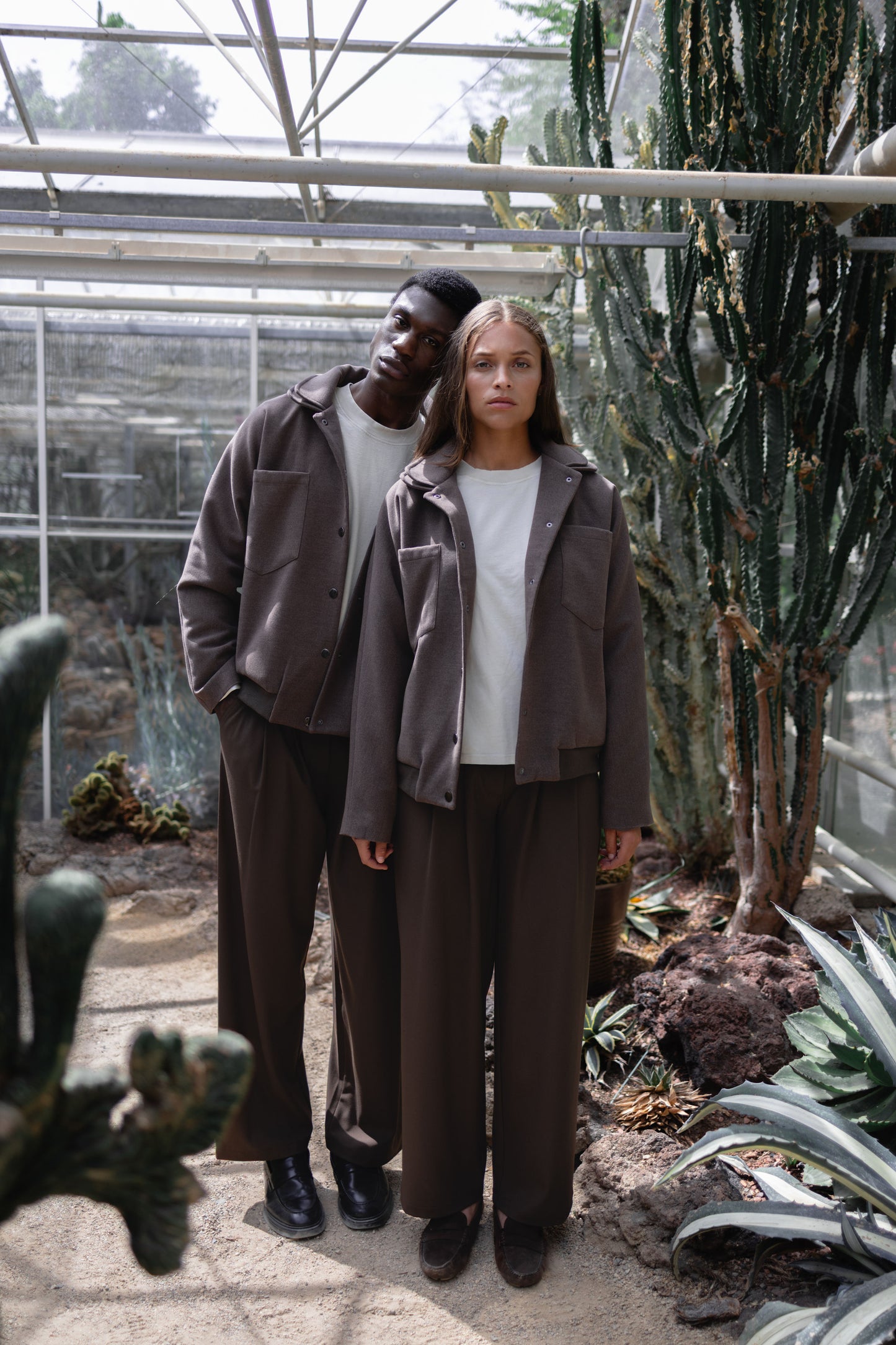 Pleated Trouser Brown