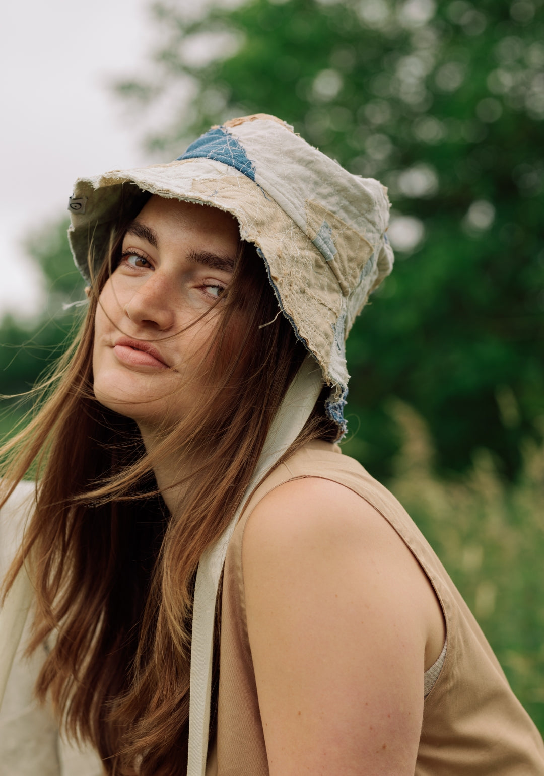 Recycled sun hat